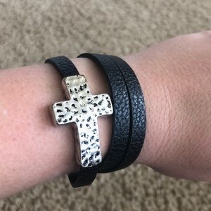 Cross Wrap Bracelet